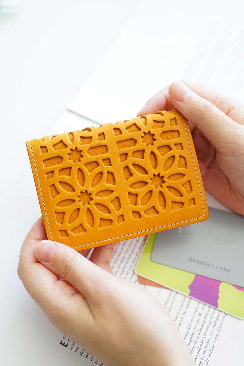 genten ゲンテン cut work カットワーク パスケース 40602(31623)