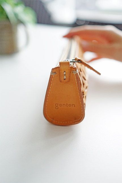 genten ゲンテン cut work カットワーク ペンケース 40603(31624)