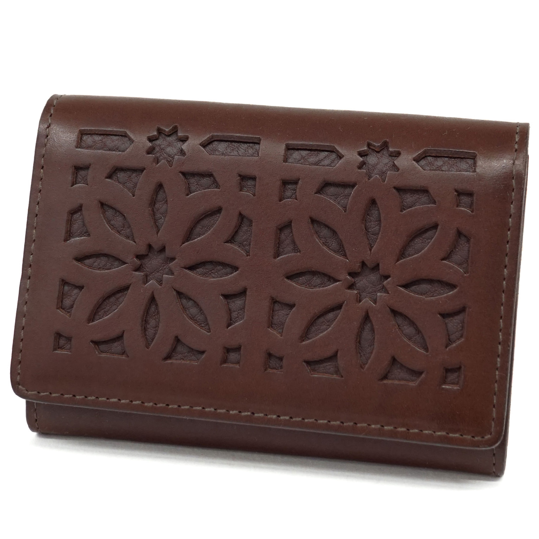 genten ゲンテン cut work カットワーク カードケース 40606(31630)