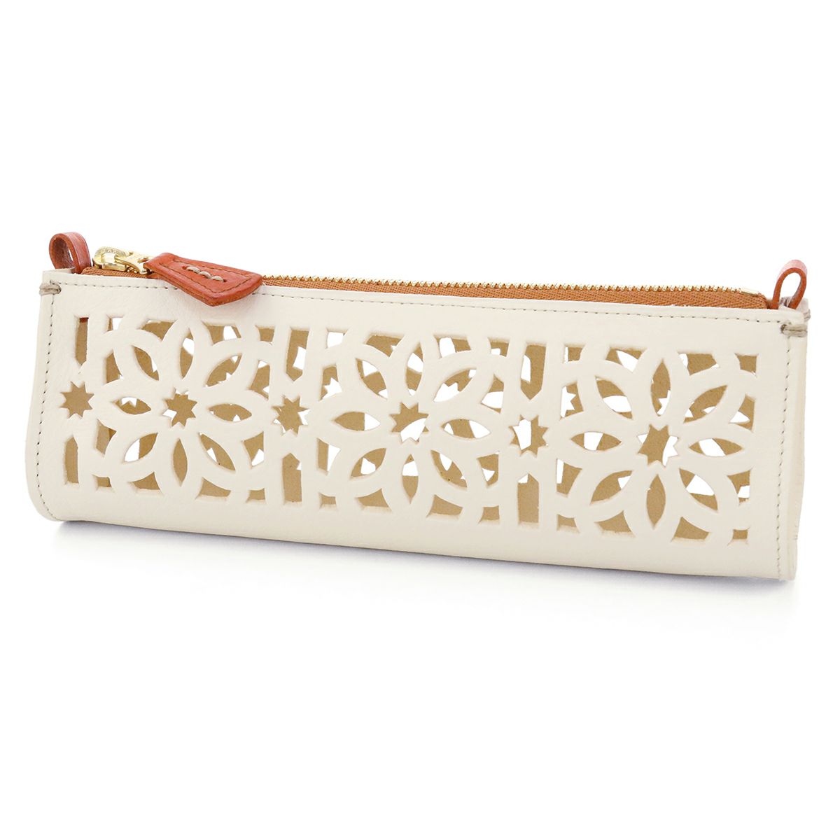 genten ゲンテン cut work カットワーク ペンケース 41918