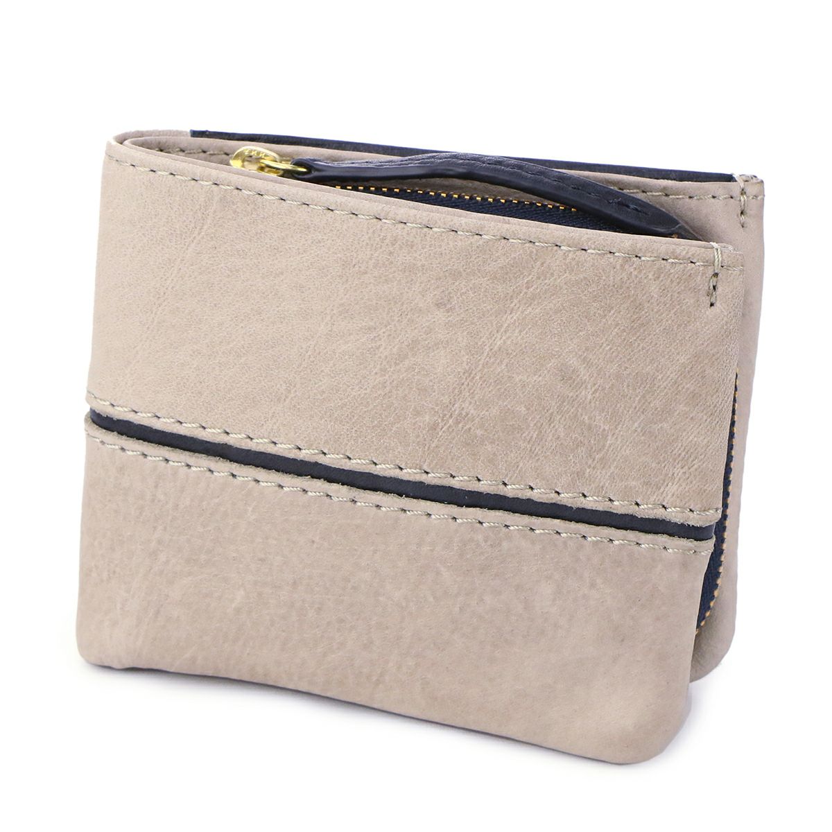 BAGGY PORT バギーポート フルクロームツートン 小銭入れ付き二つ折り財布 HRD-408