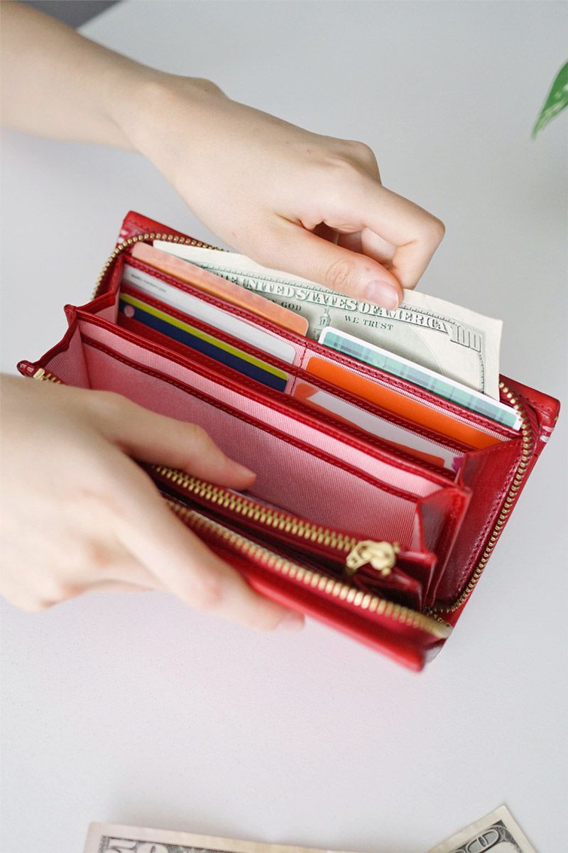 BAGGY'S ANNEX バギーズアネックス バルサビア 小銭入れ付き長財布（ラウンドファスナー式） LZKM-700