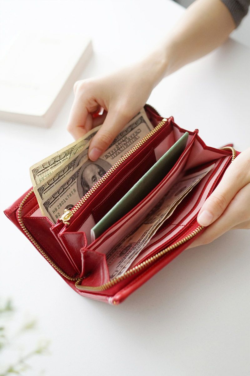 BAGGY'S ANNEX バギーズアネックス バルサビア 小銭入れ付き長財布（ラウンドファスナー式） LZKM-700