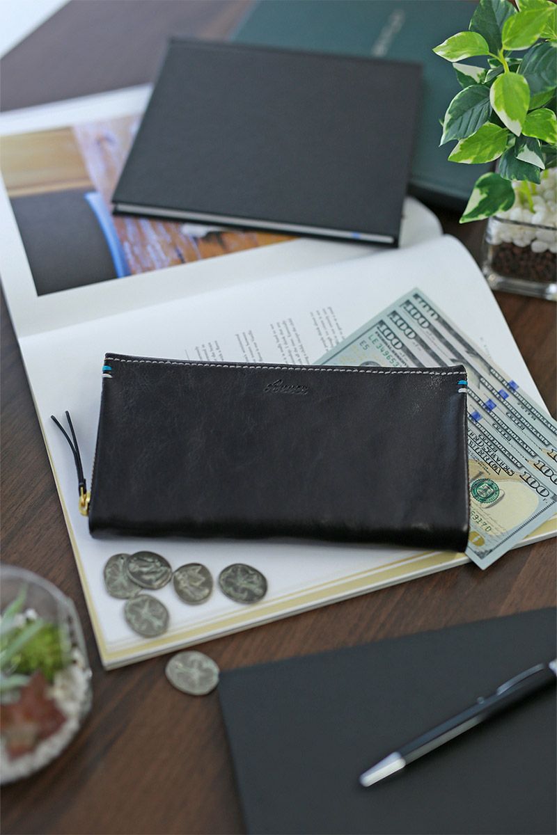 BAGGY'S ANNEX バギーズアネックス バルサビア 小銭入れ付き長財布（ラウンドファスナー式） LZKM-700