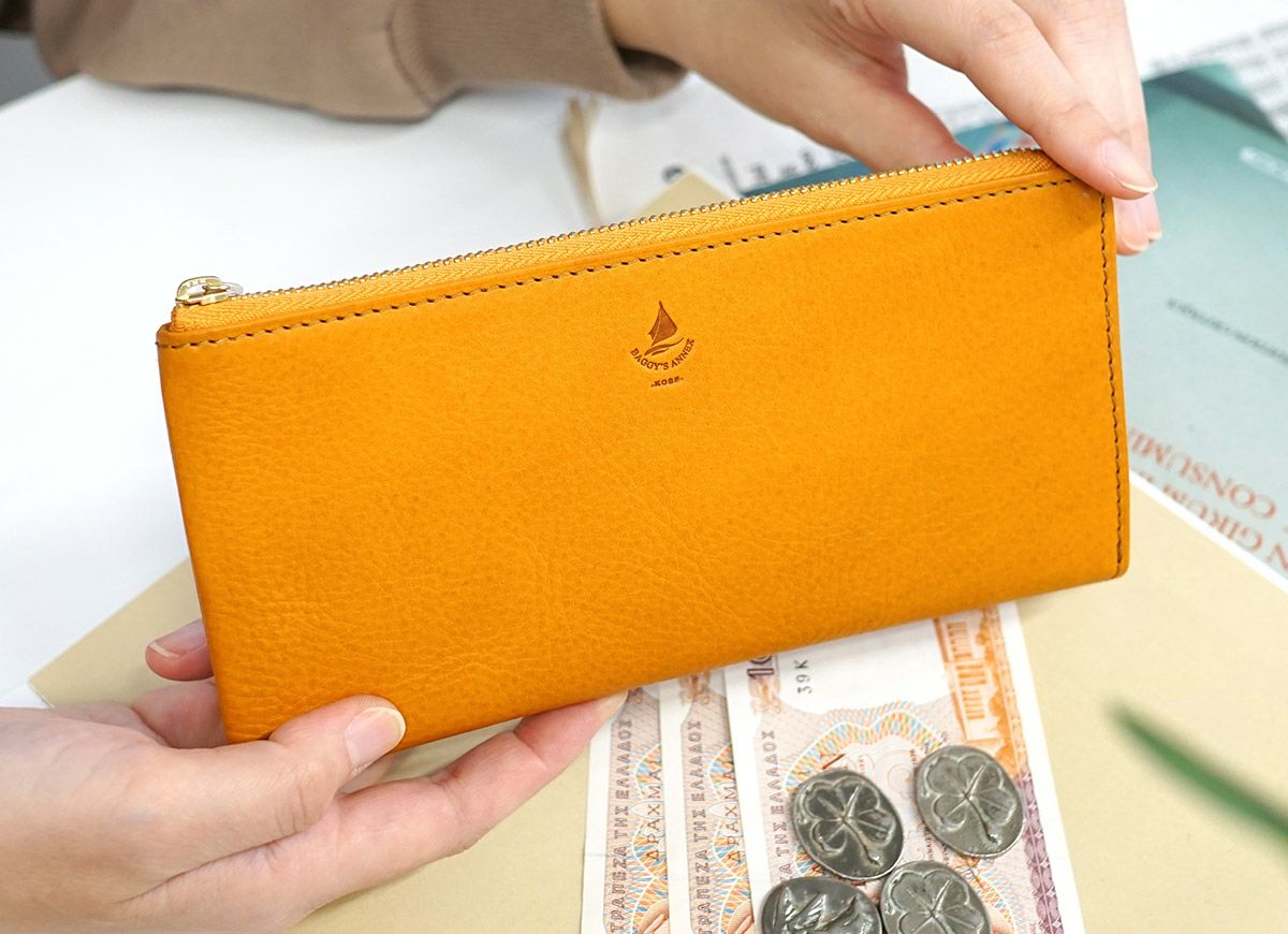 BAGGY'S ANNEX バギーズアネックス ミネルバボックス 小銭入れ付き長財布（L字ファスナー式） LZYS-8009