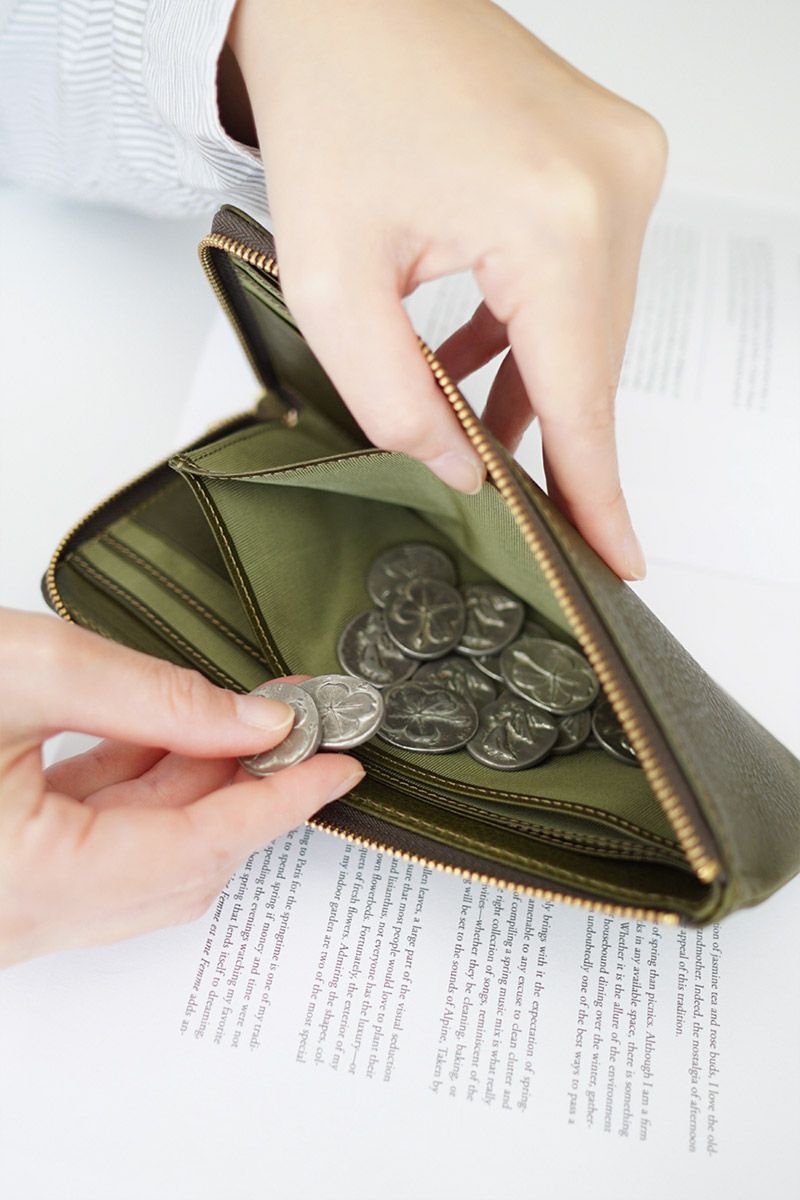 BAGGY'S ANNEX バギーズアネックス ミネルバボックス 小銭入れ付き長財布（L字ファスナー式） LZYS-8009