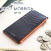 PELLE MORBIDA ペッレモルビダ Barca バルカ エンボスレザー 小銭入れ付きミニ財布 PMO-BA315