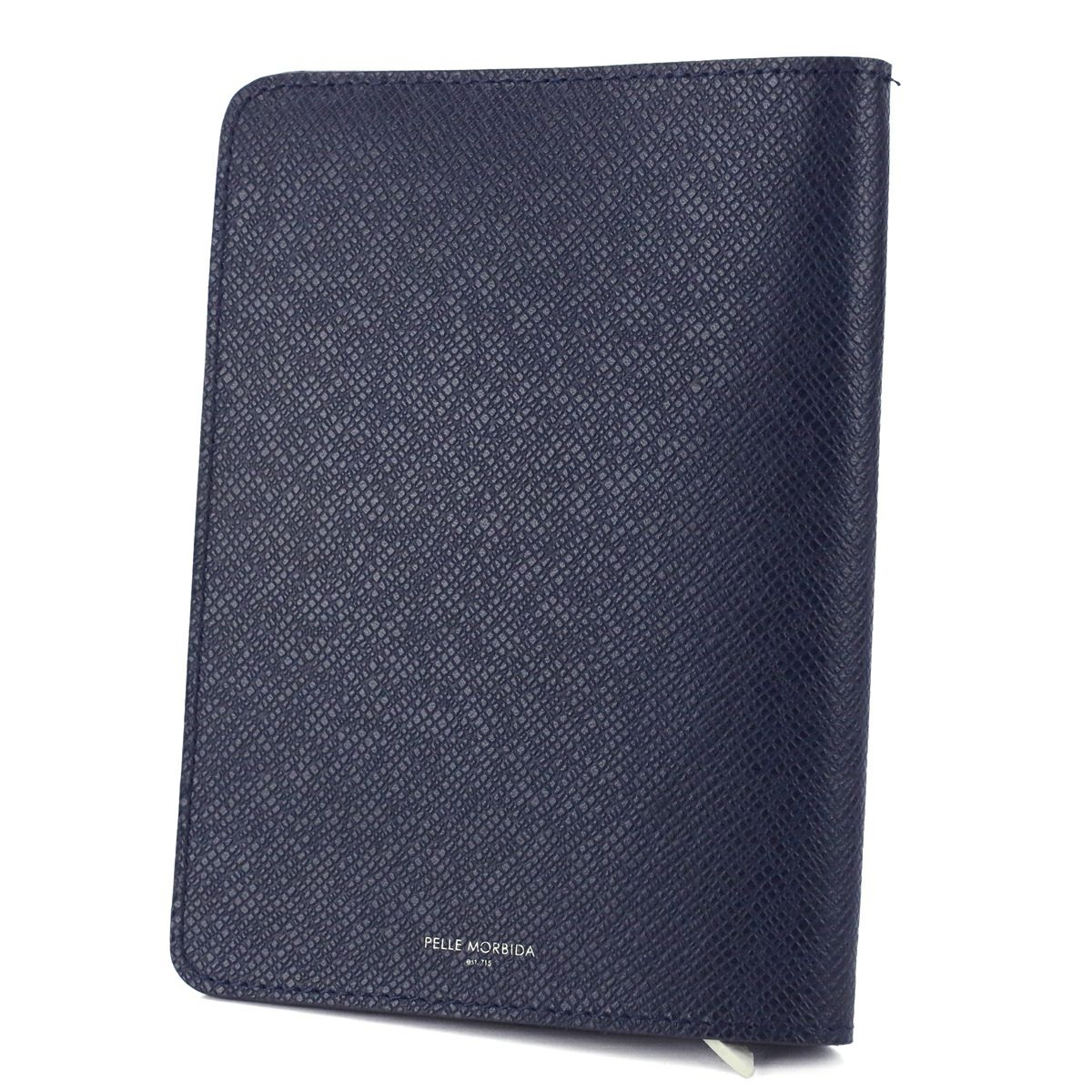 PELLE MORBIDA ペッレモルビダ Barca バルカ エンボスレザー ブックカバー（文庫本サイズ） PMO-BAAC010