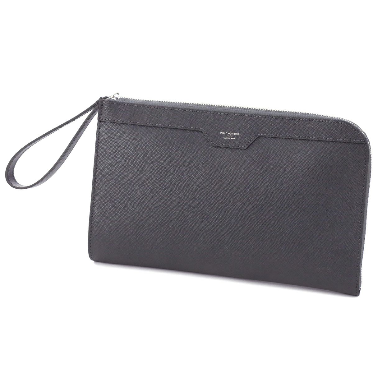 PELLE MORBIDA ペッレモルビダ Capitano キャピターノ エンボスレザー クラッチバッグ PMO-CA011