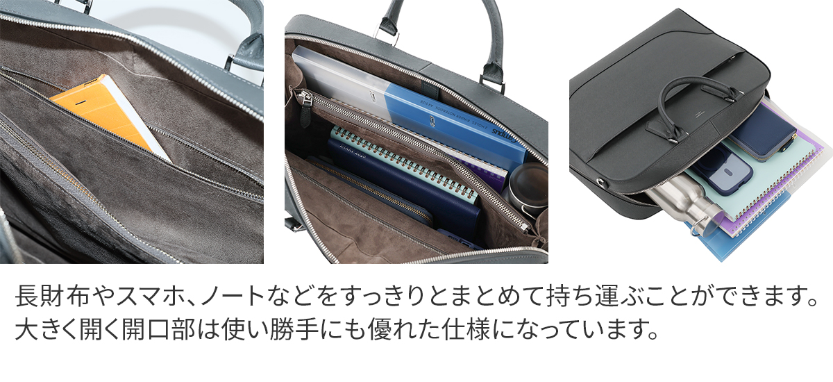 PELLE MORBIDA ペッレモルビダ Capitano キャピターノ B4ブリーフケース 1室タイプ（ショルダーベルト付属） PMO-CA013A