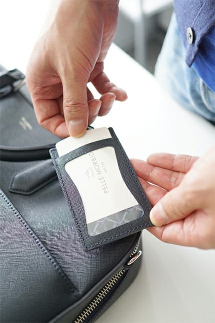 PELLE MORBIDA ペッレモルビダ Capitano キャピターノ B4ブリーフケース 1室タイプ（ショルダーベルト付属） PMO-CA013A