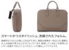 PELLE MORBIDA ペッレモルビダ Capitano キャピターノ エンボスレザー A4ブリーフケース 1室タイプ（ショルダーベルト付属） PMO-CA015