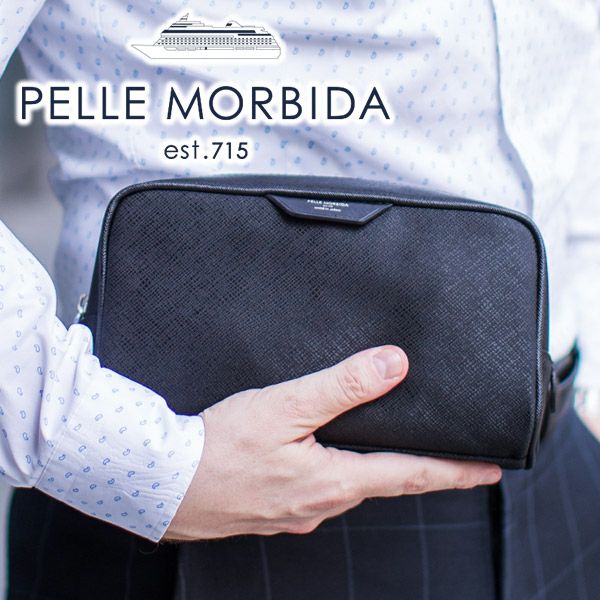 PELLE MORBIDA ペッレモルビダ Capitano キャピターノ リモンタ ポーチ