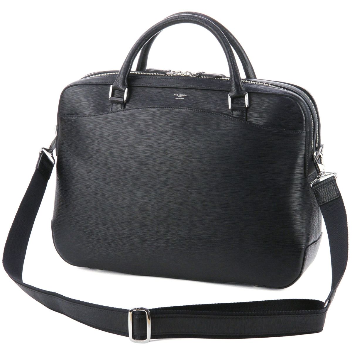 PELLE MORBIDA ペッレモルビダ Capitano キャピターノ B4ブリーフケース 2室タイプ（ショルダーベルト付属） PMO-CA202