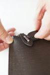 PELLE MORBIDA ペッレモルビダ Capitano キャピターノ エンボスレザー クラッチバッグ（M） PMO-CA205