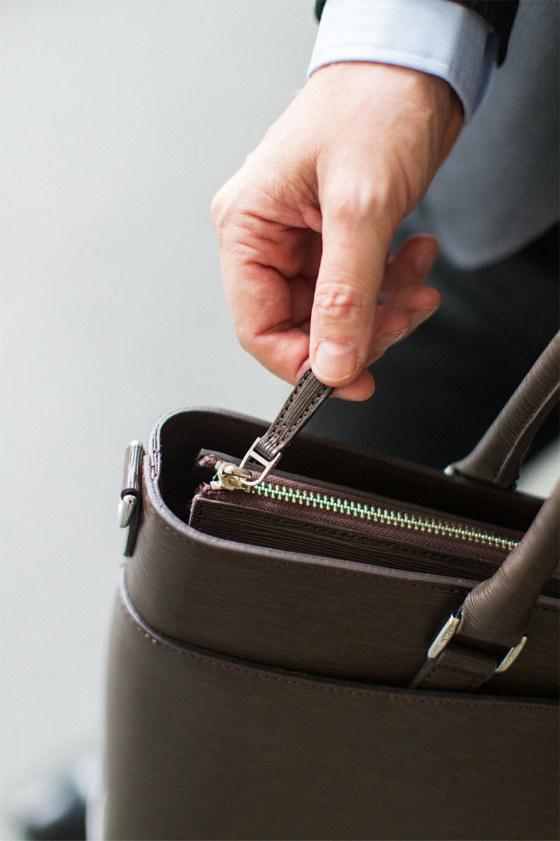 PELLE MORBIDA ペッレモルビダ Capitano キャピターノ エンボスレザー トートバッグ（ショルダーベルト付属） PMO-CA206