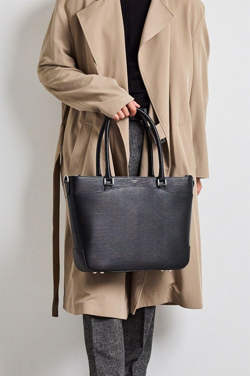 PELLE MORBIDA ペッレモルビダ Capitano キャピターノ エンボスレザー トートバッグ（ショルダーベルト付属） PMO-CA206