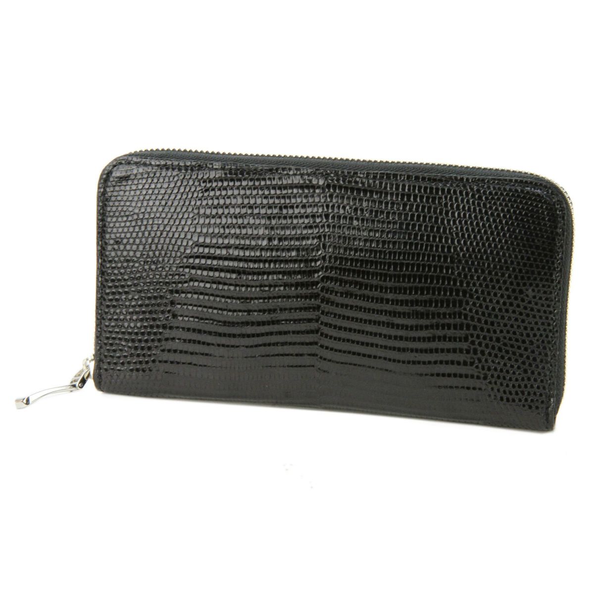 PELLE MORBIDA ペッレモルビダ Barca バルカ リザードレザー ラウンドファスナー 小銭入れ付き 長財布 (中) PMO-LI002