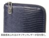 PELLE MORBIDA ペッレモルビダ Barca バルカ リザードレザー 小銭入れ付き財布（L字ファスナー） PMO-LI006