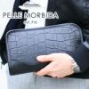 PELLE MORBIDA ペッレモルビダ Maiden Voyage メイデン ボヤージュ シュリンクレザー クラッチバッグ PMO-MB035ELE