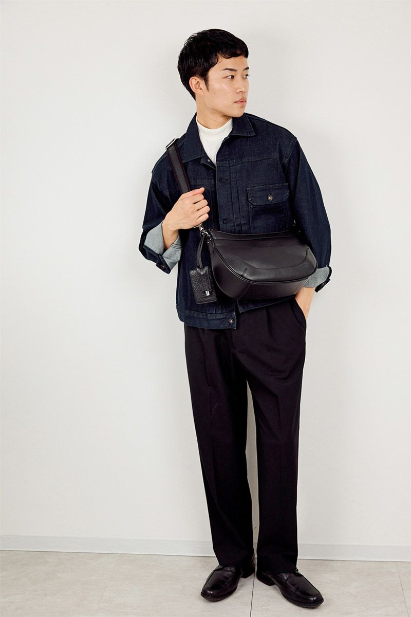 PELLE MORBIDA ペッレモルビダ Maiden Voyage メイデン ボヤージュ シュリンクレザー ショルダーバッグ PMO-MB038