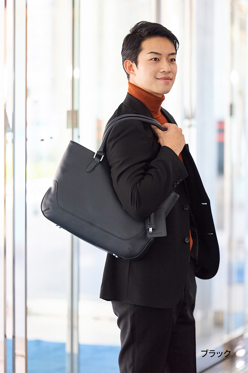 PELLE MORBIDA ペッレモルビダ Maiden Voyage メイデン ボヤージュ シュリンクレザー トートバッグ PMO-MB059