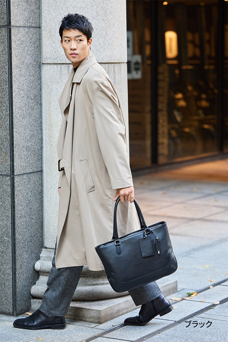 PELLE MORBIDA ペッレモルビダ Maiden Voyage メイデン ボヤージュ シュリンクレザー トートバッグ PMO-MB059