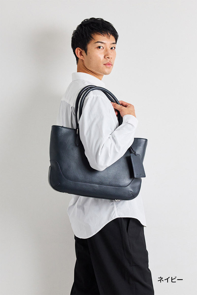 PELLE MORBIDA ペッレモルビダ Maiden Voyage メイデン ボヤージュ シュリンクレザー トートバッグ PMO-MB059