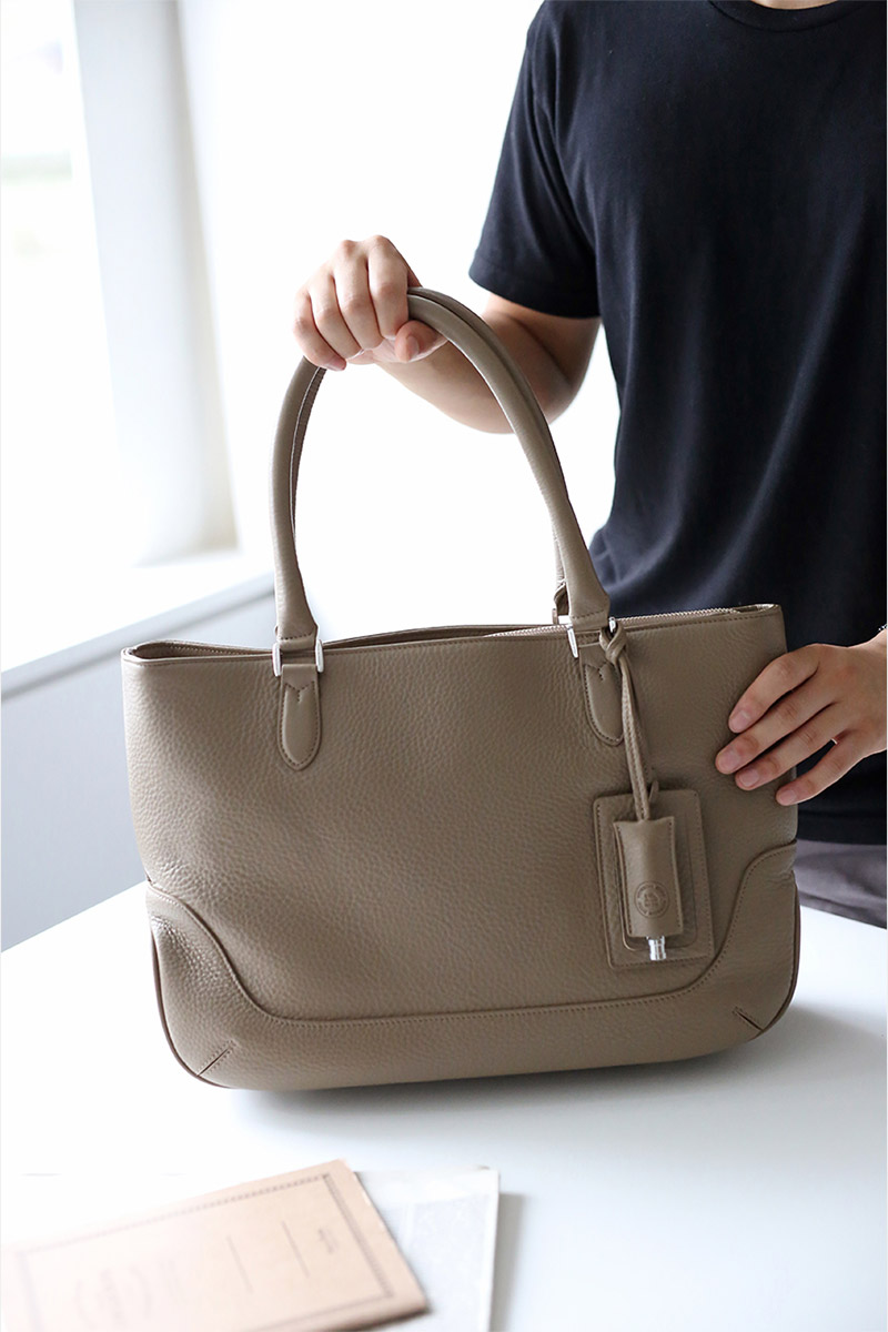 PELLE MORBIDA ペッレモルビダ Maiden Voyage メイデン ボヤージュ シュリンクレザー トートバッグ PMO-MB059