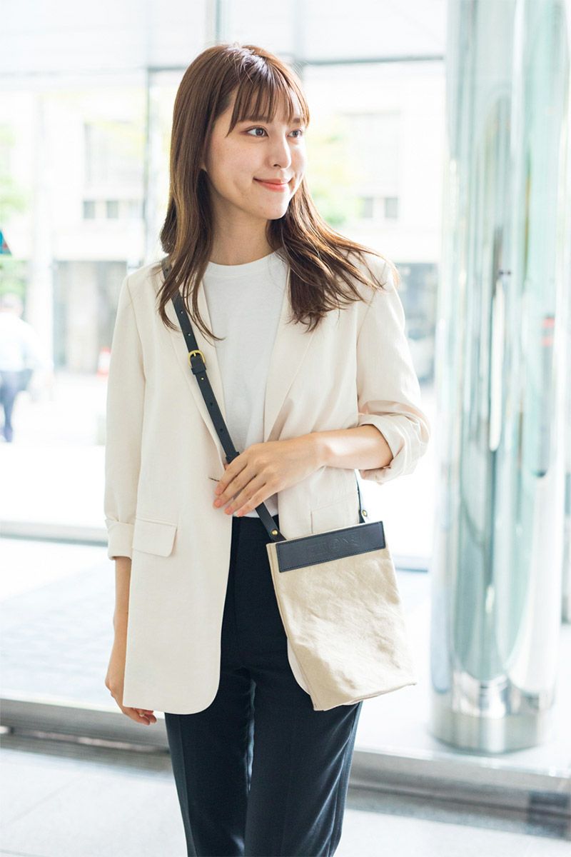 SEAGULL SHIP シーガルシップ 防水ドゥーマン 防水バイオクロス×栃木レザー ミニサコッシュ SMIC-030