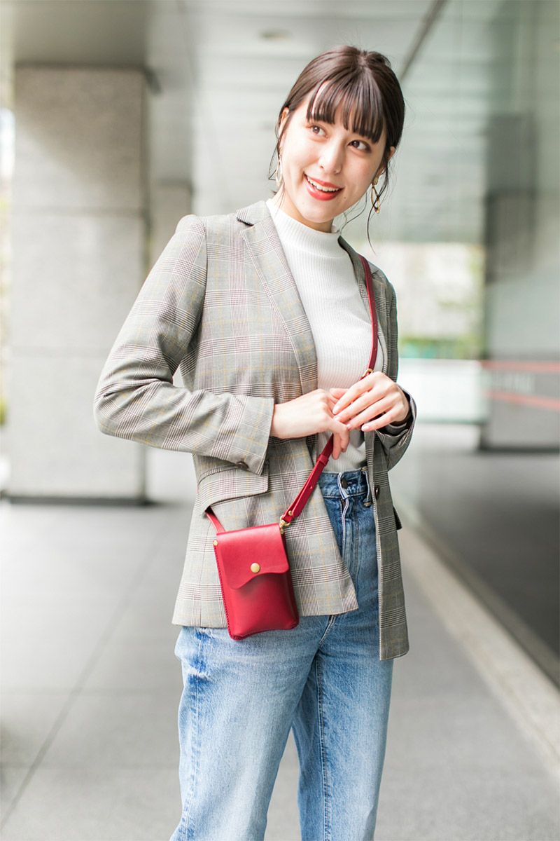 SEAGULL SHIP シーガルシップ オリジナル栃木レザー モバイルショルダーバッグ SMIC-2000