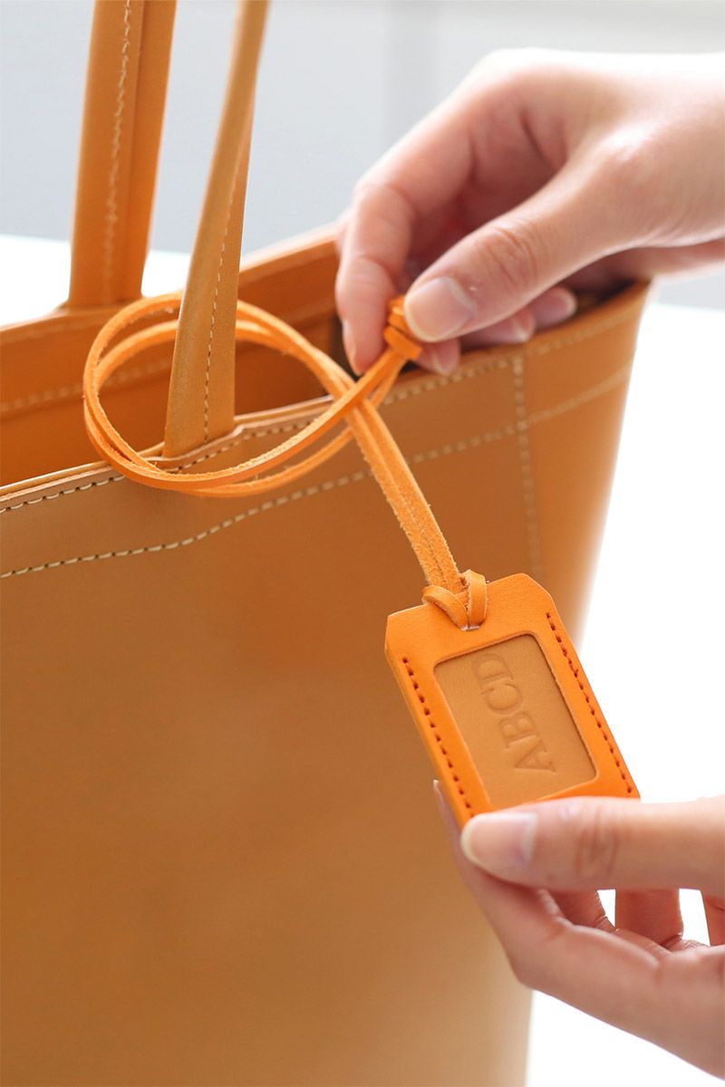 本革ネームチャーム（セット） SE-WITH-CHARM 【当店で対象のバッグをお買い上げの方限定商品】