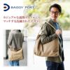 BAGGY PORT バギーポート ８号帆布カラーコーティング FACE フェイス ショルダーバッグ(大) YNM-1304