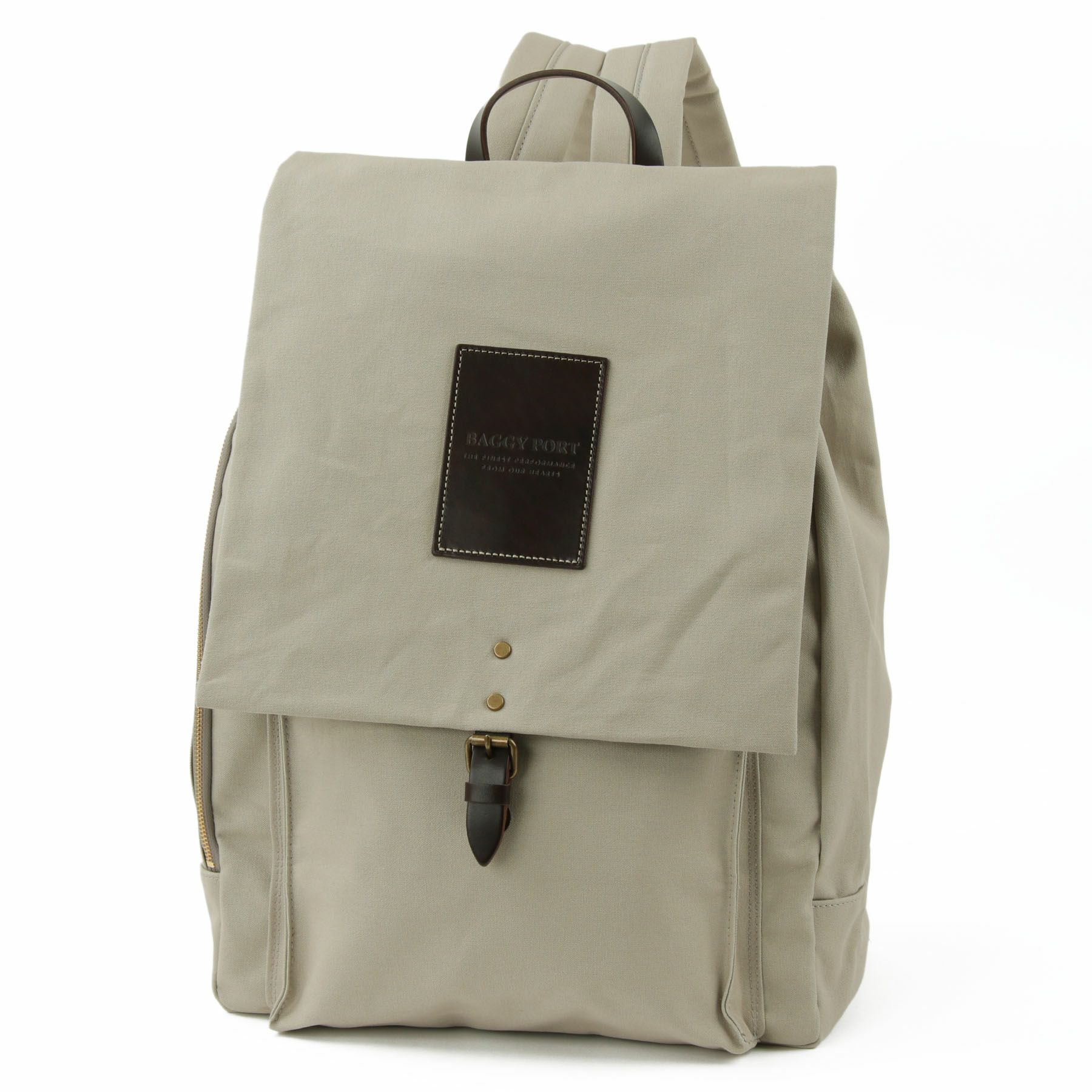 BAGGY PORT バギーポート 10号高密度帆布 BLACK ブラック リュックサック YNM-411