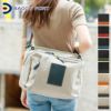 BAGGY PORT バギーポート 10号高密度帆布 BLACK ブラック メッセンジャーバッグ YNM-416