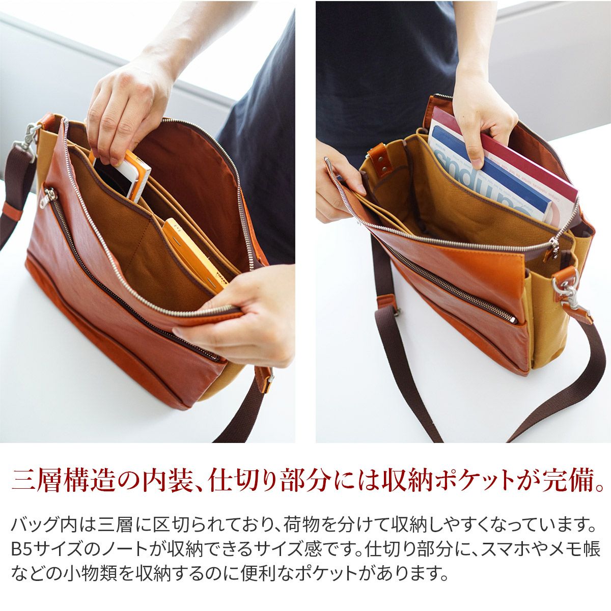 BAGGY PORT バギーポート グローブレザー ショルダーバッグ(小) YNM200