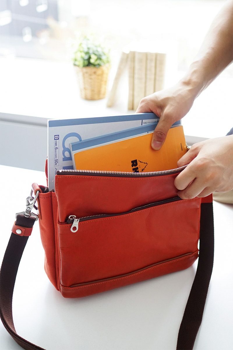 BAGGY PORT バギーポート グローブレザー ショルダーバッグ(小) YNM200
