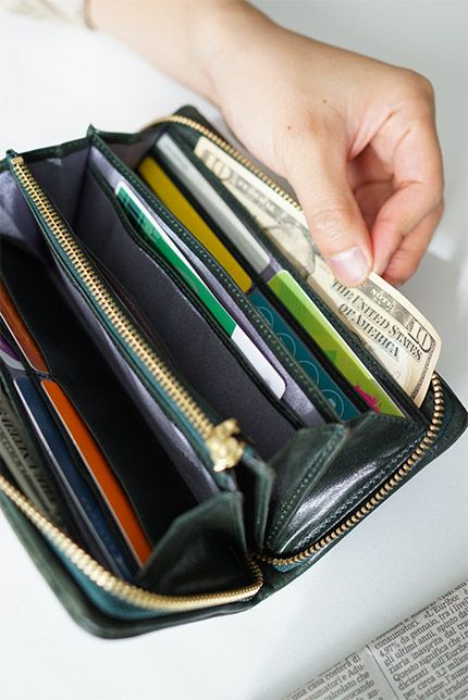 BAGGY PORT バギーポート ブリタニア 小銭入れ付き長財布（ラウンドファスナー式） ZKM-200