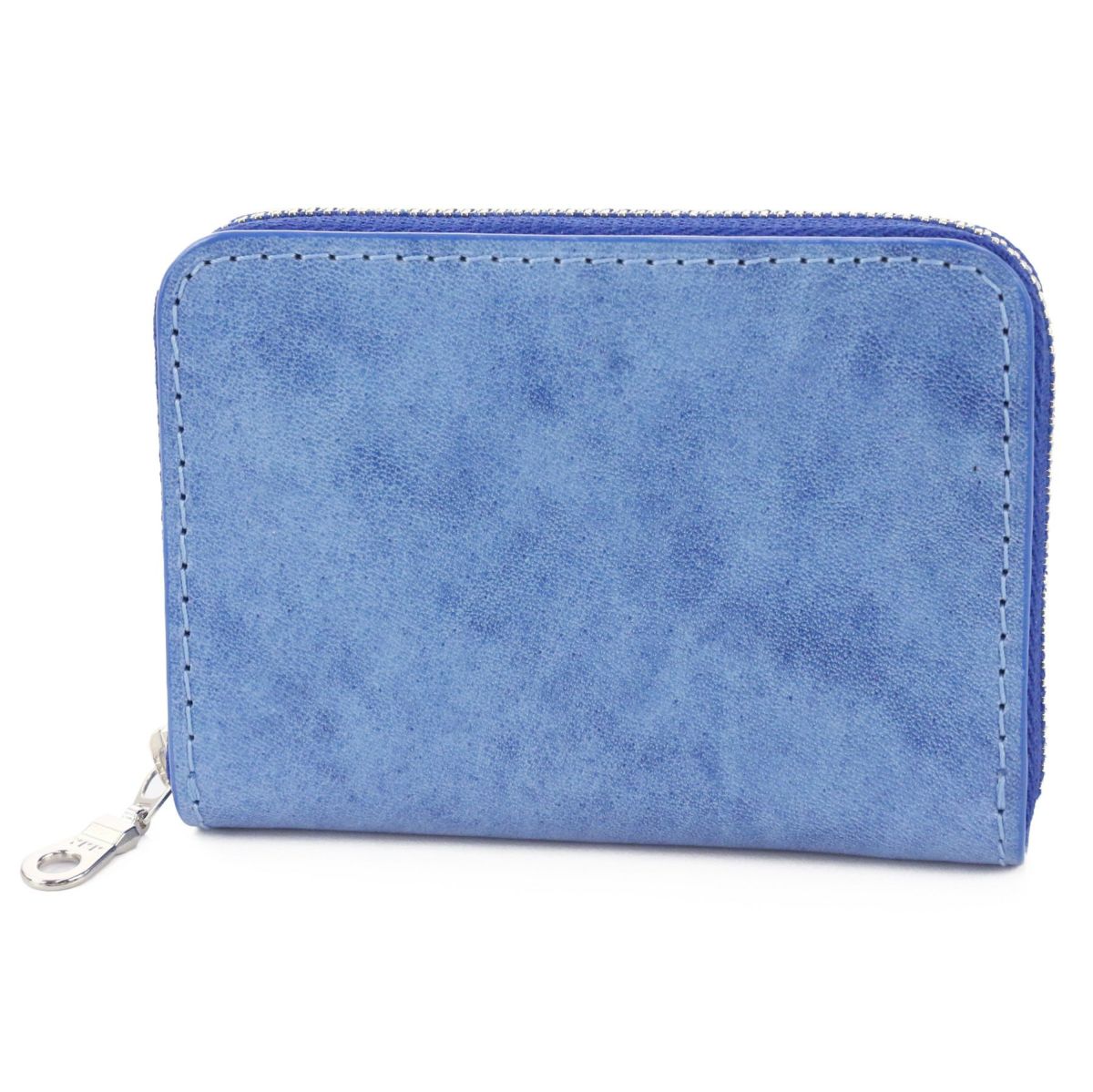 BAGGY PORT バギーポート 藍染めレザー シリーズ KOI INDIGO DYE SMOOTH コーアイ インディゴ カード入れ付きコインケース　ZYS-089