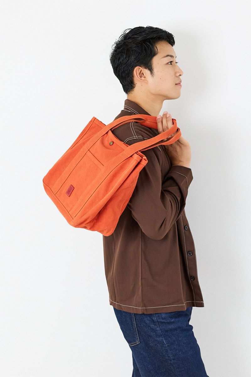 BAGGY'S ANNEX バギーズアネックス 18ozアーミーダックバイオ トートバッグ（中） LGRN-4021