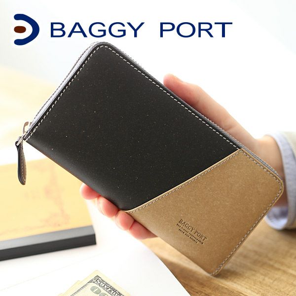 BAGGY PORT バギーポート リサイクルレザー 小銭入れ付き長財布