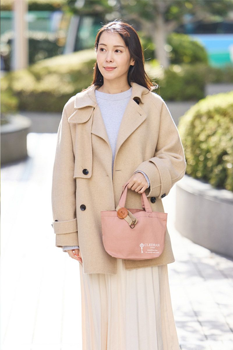 CLEDRAN クレドラン LOGO ロゴ トートバッグ(S) CR-CL3255