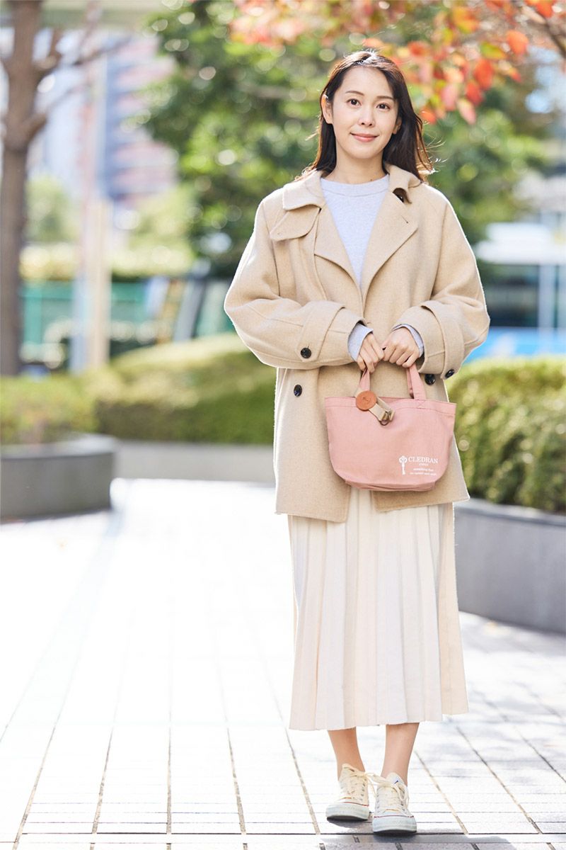 CLEDRAN クレドラン LOGO ロゴ トートバッグ(S) CR-CL3255