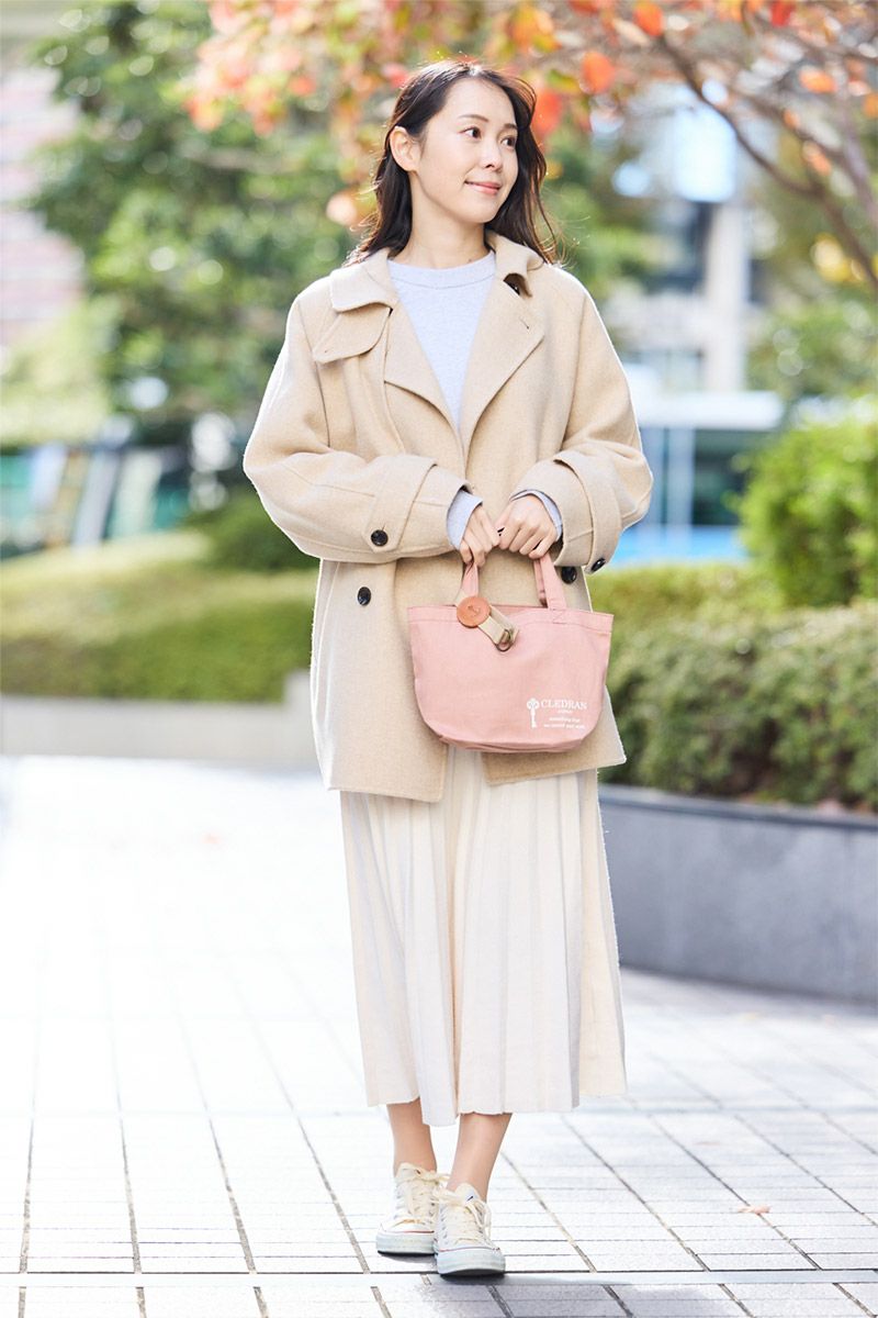 CLEDRAN クレドラン LOGO ロゴ トートバッグ(S) CR-CL3255