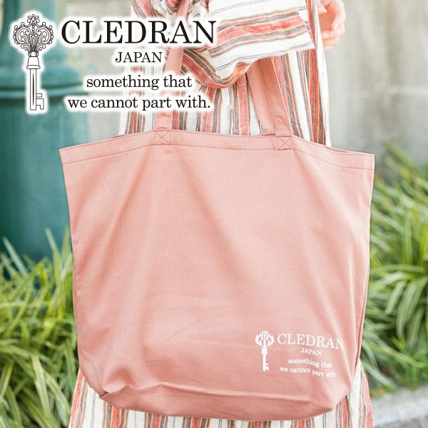 CLEDRAN クレドラン LOGO ロゴ トートバッグ(L) CR-CL3256
