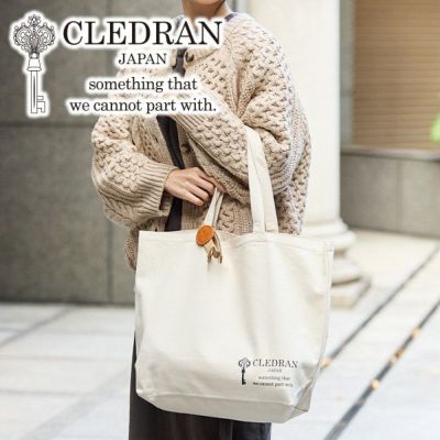 CLEDRAN クレドラン LOGO ロゴ トートバッグ(L) CR-CL3256