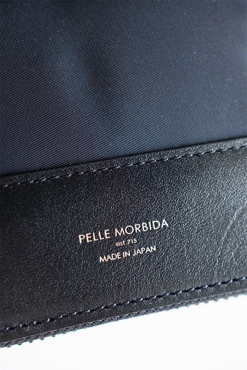 PELLE MORBIDA ペッレモルビダ HYDROFOIL ハイドロフォイル<br>ショルダーウォレット(小) PMO-HYDBA001