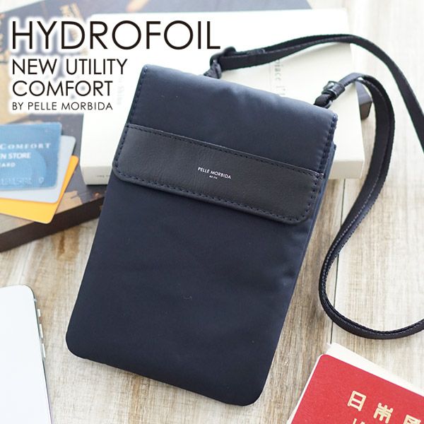 PELLE MORBIDA ペッレモルビダ HYDROFOIL ハイドロフォイル<br>コンパクトショルダーバッグ PMO-HYDBA003