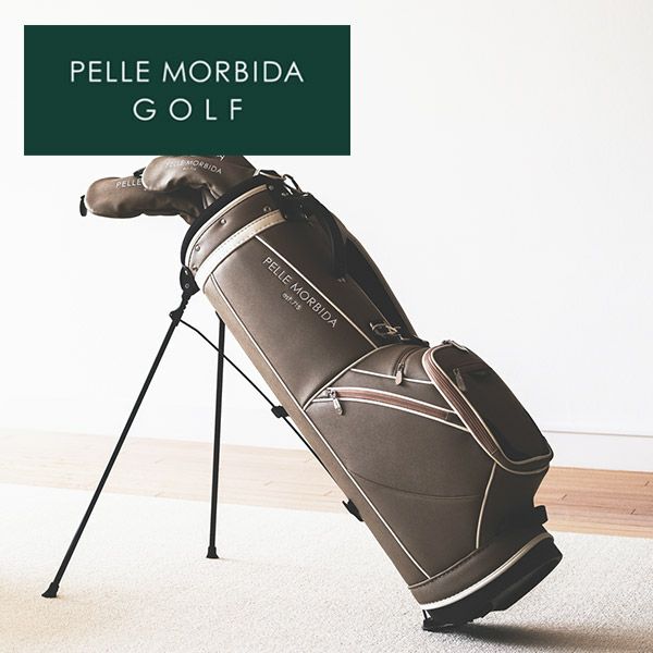 PELLE MORBIDA ペッレモルビダ Golf ゴルフ スタンド キャディバッグ（ショルダーベルト付属） PMO-PG001 |  こだわりのブランド Sentire-One