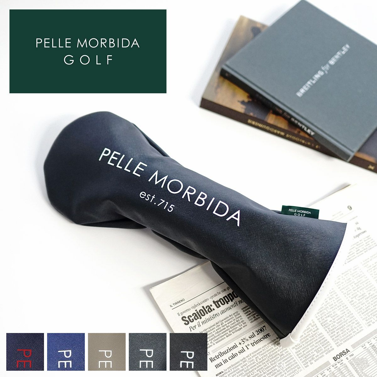 PELLE MORBIDA ペッレモルビダ Golf ゴルフ ドライバー ヘッドカバー PMO-PG002